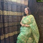 Shriya Sharma Instagram – Pastel green is my new favourite!
Wearing @unnatisilks 💚