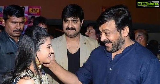 Shriya Sharma Instagram - When u get compliments from the legend!!! I live for this! Please go and do watch the film guys, #nirmalaconvent