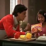 Shriya Sharma Instagram - #SunfeastPastaTreat #OldAdvertisement #ShahRukhKhan #ShriyaSharma Some fan sent this to me on FB, thank you so much! :)