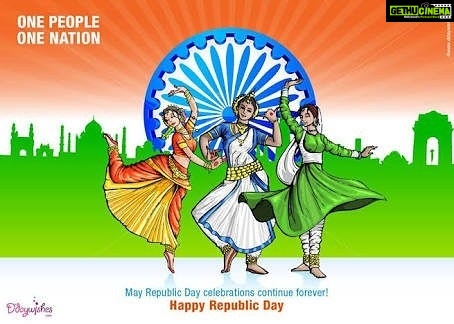 Shriya Sharma Instagram - Wishing you all a very Happy Republic Day 🎆 #ProudIndian