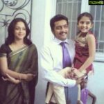 Shriya Sharma Instagram - The tamil superstar Surya sir and his wife , my favourite heroine Jyotika ! #silinu#oru#kadhal#days#film#old#tamil#fav#old#pic#rare#cute#miss :')