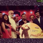 Shriya Sharma Instagram - #Music#Release#part#2 A.R. Rahman sir launching the music cd's of my first film Gayakudu ! Next to him on the right is the great telugu music legend Mr. KOTI GARU'S son ROSHAN SALUR, the music composer of your film ! Its his first film as well as the music director! And on the other side on left , Is another legend S.P BALSUBRAMANYAM sir !