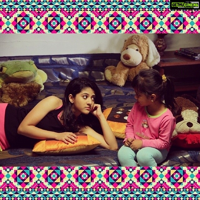 Shriya Sharma Instagram - Its with age that we learn to become nervous, loose confidence on our own selves. This 3 yr old girl reminded me sooo much of my earlier days, when i used to even blurt the wrong things with confidence. After covering 14 years in this industry here i am.. Working with a girl who reminds me of my younger self and unknowingly taught me to act without any inhibitions. How time changes. :'O #film#stills#instalove. ♡