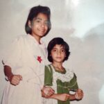 Shweta Bhardwaj Instagram – #sister#me #dancing#pose #love#childhood