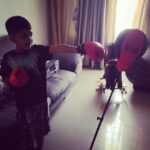 Shweta Bhardwaj Instagram - Masi gift for The boy ..