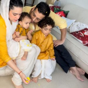 Shweta Bhardwaj Instagram - Happy birthday my baby Tia 27th dec 2019 to 2020 u make us complete me papa ray shives ur r ever thing  r world 🌎 revolve around Tia @salilacharya @rayacharya @chanchanshev my baby I can’t believe it’s a year i am still in shock I wanted u so much that I still can’t believe ur real I love u so much we love u so much ❤️❤️❤️❤️🐶👨‍👩‍👧‍👦