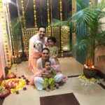 Shweta Bhardwaj Instagram - Happy diwali from us to u all