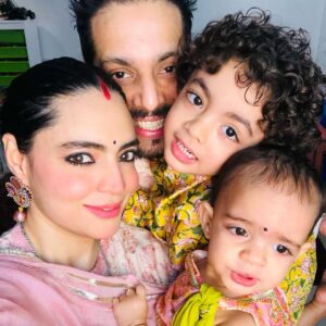 Shweta Bhardwaj Instagram - Happy diwali from us to u all