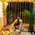 Shweta Bhardwaj Instagram – Happy Diwali from my family to ever one #happydiwali2019