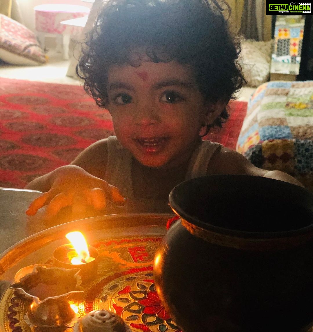 Shweta Bhardwaj Instagram - happy #ahoiashtami ahoi ashtami to my Baby’s this fast for u ❤️Ray @chanchanshev Aarush Atharva bless u with happy healthy long life #jaiahoimata
