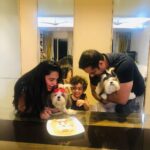 Shweta Bhardwaj Instagram - Happy birthday 🥳 to the my baby I gave birth to with my on hand ... 7 year old baby ur 2day thanks chanchan for giving us Shev wish u super happy healthy long life my pride and joy @chanchanshev proud mom dad @salilacharya @shivvyaashwetame