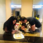 Shweta Bhardwaj Instagram - Happy birthday 🥳 to the my baby I gave birth to with my on hand ... 7 year old baby ur 2day thanks chanchan for giving us Shev wish u super happy healthy long life my pride and joy @chanchanshev proud mom dad @salilacharya @shivvyaashwetame