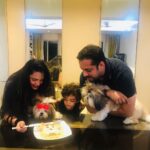 Shweta Bhardwaj Instagram - Happy birthday 🥳 to the my baby I gave birth to with my on hand ... 7 year old baby ur 2day thanks chanchan for giving us Shev wish u super happy healthy long life my pride and joy @chanchanshev proud mom dad @salilacharya @shivvyaashwetame