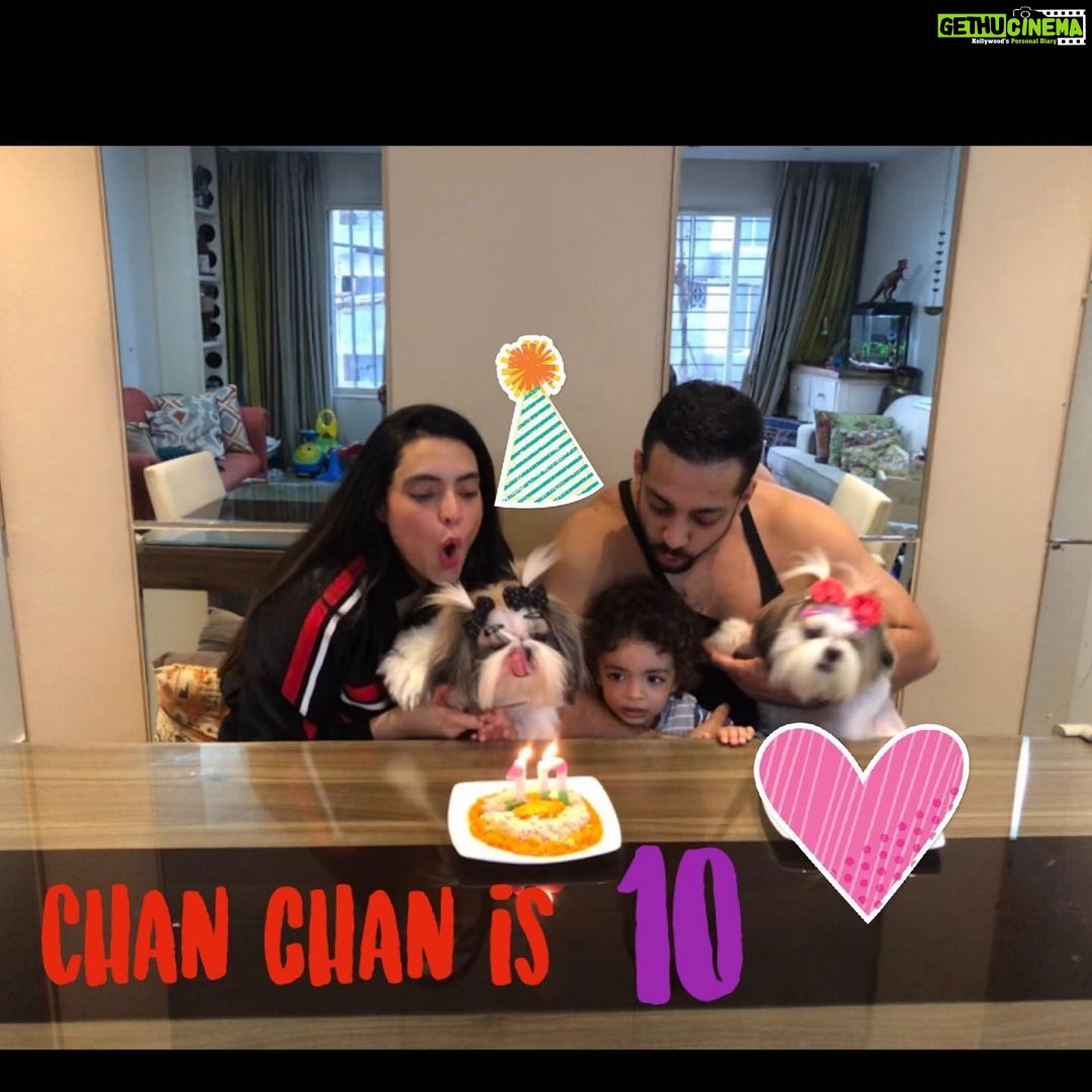 Shweta Bhardwaj Instagram - Happy birthday chan chan my baby doll is 10 my life my world my heart i love u soooooooo much my baby @chanchanshev