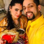 Shweta Bhardwaj Instagram - @salilacharya happy #karvachauth ever time I know it more and more that ur more important then food and water I love u 😍 I love us