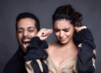 Shweta Bhardwaj Instagram - No one neds to say it he is #crazy #annoying #loud And more but I am still crazy about him don’t make me go any more crazy @salilacharya u know what happens when crazy me go completely #crazy in @houseofmasaba @masabagupta Thanks again @mudindia @rohanshresthaacademy and @trishasarang