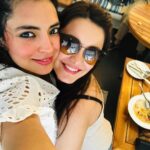 Shweta Bhardwaj Instagram – my Minnie Mouse and me #Goa #lunch #fun @minissha_lamba Goa, India