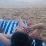 Shweta Bhardwaj Instagram - When i for get I have to go back home lol 😂 #beach #relaxed #happy #bday #weekend #goa Goa, India