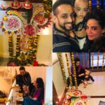 Shweta Bhardwaj Instagram - #happydiwali everyone from all of us ... stay safe and prosper #babyray