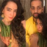 Shweta Bhardwaj Instagram - And the day has come when I say I love you #moon #come soon #happy #karvachauth I love u moon of my life @salilacharya