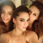 Shweta Bhardwaj Instagram – #show #over #my #craze #team @sangeeta_rawal and @makeupbydishadhingra #back #stage #fun love 💗 my #Girls #cruise #singapore Singapore