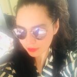 Shweta Bhardwaj Instagram - #sunny #day @rayban #redlipstick and #me