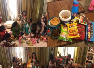 Shweta Bhardwaj Instagram - #happy 8v 9v #navratri #kanjak at home #blessed #thankyougod #jaimatadi 🙏🙏🙏🙏🙏