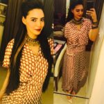 Shweta Bhardwaj Instagram – Just a day in @roshnichopradesign