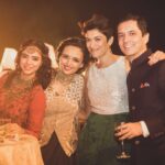 Shweta Bhardwaj Instagram - #greatindianwedding #sangeet #delhi #music #cold n windy for my love @roshnichopra baby doll @deeya09