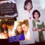 Shweta Bhardwaj Instagram - #happy #rakhi sis @sunitabhardwaja love u thanks for #beating ...and loving both at most love u ur my world..😘😘 #thankyou #mom @shakuntla1956 #thankyougodforthis 😘best sister