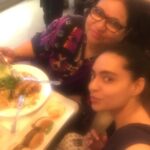 Shweta Bhardwaj Instagram – And me and #mom #dinner #time yaaaaaaaa