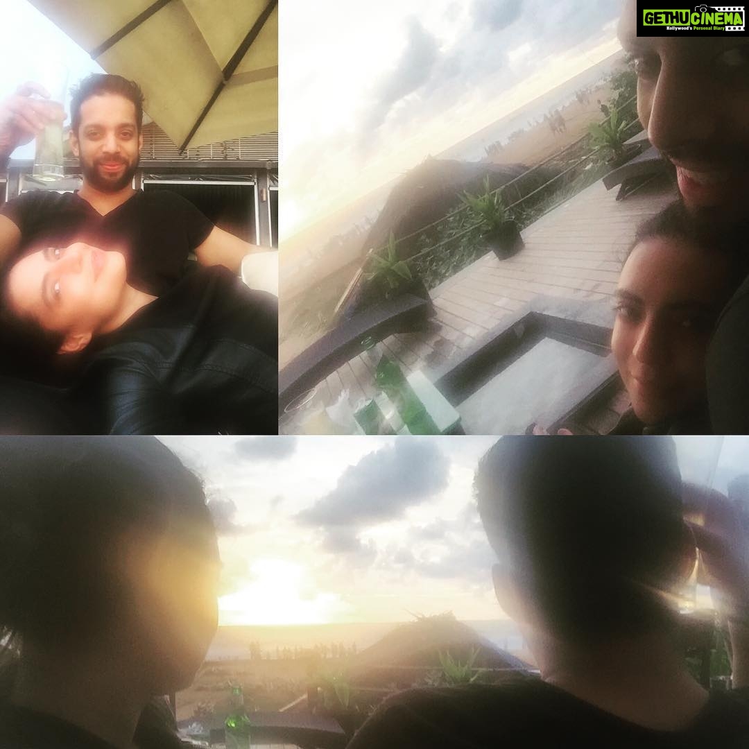 Shweta Bhardwaj Instagram - #seeing the #sunset with @salilacharya #goa