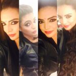 Shweta Bhardwaj Instagram - #delhi #show #back stage selfies #make up by @makeup_anishabhowmik @anishabhowmik
