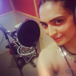 Shweta Bhardwaj Instagram - #dubbing #six -x #tonsils offff