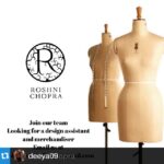 Shweta Bhardwaj Instagram - #Repost @deeya09 with @repostapp. ・・・ We are now hiring! #Repost @roshnichopra with @repostapp. ・・・ Come join our team. My passion project @roshnichopradesign is growing! And we're looking for dynamic committed fashion graduates to come join the team. #roshnichopradesign @deeya09 write into roshnichopradesign@gmail.com