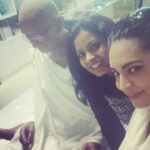 Shweta Bhardwaj Instagram - #gandhi g #and us @seemaazmi #and #me