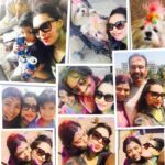 Shweta Bhardwaj Instagram – #happy #holi #2015 #family #time #love #bulding #fun