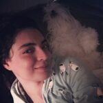 Shweta Bhardwaj Instagram - #shev in deep sleep on my 50 % pillow