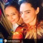 Shweta Bhardwaj Instagram – #Repost @roshnichopra with  And thank u my gorgeous for being there all day and looking so stunning in my designs @shwetashivvyaa @roshnichopra family don’t ned to thanks each other 🌞my sun shine