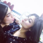 Shweta Bhardwaj Instagram - #me and @imouniroy i found a friend in her in 2014 .... My little #devil 2015 will tell the rest of r story
