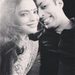Shweta Bhardwaj Instagram - #black #and #white #on #holi #love #time #moments