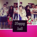 Shweta Bhardwaj Instagram – #holi #happy #family