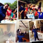 Shweta Bhardwaj Instagram - #delhi #aarush #b day #party #mom dad #anniv 4th march #pratapgarh farm #family #love #kides#work #holiday #life