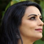 Shweta Menon Instagram - #shwethamenon 📸 @robin_fotografia . MUA @avinash_s_chetia . Stylist @sabarinathk_ . Saree @byhand.in . Jewellery @mayoorajewels_by_archana Believers Church Medical College Hospital