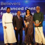 Shweta Menon Instagram - Me & Blessyettan with Rev Fr. Sijo Pandapallil, Manager of Believers Church Medical College Hospital, Thiruvalla & Dr. George Chandy Matteethra, Director & CEO of Believers Church Medical College Hospital, Thiruvalla, Kerala at the launch ceremony of 𝗔𝗱𝘃𝗮𝗻𝗰𝗲𝗱 𝗣𝗮𝗲𝗱𝗶𝗮𝘁𝗿𝗶𝗰 𝗰𝗮𝗿𝗲 𝗖𝗲𝗻𝘁𝗿𝗲, 𝗧𝗵𝗲 𝗙𝗶𝗿𝘀𝘁 𝗠𝘂𝗹𝘁𝗶𝘀𝗽𝗲𝗰𝗶𝗮𝗹𝗶𝘁𝘆 𝗣𝗮𝗲𝗱𝗶𝗮𝘁𝗿𝗶𝗰 𝗖𝗲𝗻𝘁𝗿𝗲 𝗶𝗻 𝗖𝗲𝗻𝘁𝗿𝗮𝗹 𝗧𝗿𝗮𝘃𝗮𝗻𝗰𝗼𝗿𝗲. @believershosp @blessyofficial #believerschurchmedicalcollege #BCMCH #pediatric #paediatric #CompleteCare #kidshealth #paediatricclinc #paediatriccentre