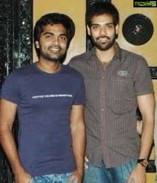 Sibi Sathyaraj Instagram - Wishing my Dear friend @silambarasantrofficial who has always been a great Moral support to me throughout my journey a wonderful bday.May your happiness and success be repeated in Loop mode😀💐 #HBDSilambarasanTR