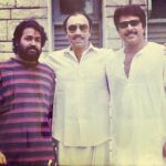 Sibi Sathyaraj Instagram – Wishing the complete actor, #lalettan , @mohanlal sir a very happy bday and a fantabulous year Ahead!😘💐 #mohanlal #sathyaraj #mammootty #mamookka #southindiancinema #mollywood #kollywood #tamilcinema #malayalamcinema #nostalgia #south #throwbackthursday #Throwbackpic