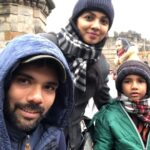 Sibi Sathyaraj Instagram - #throwback #throwbackpicture #uktrip2019 #edinburgh #scotland #Traveldiaries #missthosedays #Sibiraj #Sibisathyaraj #Familygoals #RevathiSibiraj #dheeransibiraj