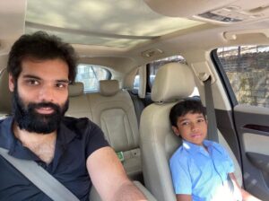 Sibi Sathyaraj Instagram - Back to school after 2 years. Interaction with Kids of the same age is highly essential for their Mental well being. So I kindly request all parents to send their kids to school if they are eligible and have no symptoms!

PS: The Masks are off only for the picture. Please follow all Covid norms and educate your kids to follow the same. 

#DheeranSibiraj #Dheeran #Sibiraj #SibiSathyaraj #RanBrothers #RanBros #fatherson #goals #selfiewithson #photooftheday #mentalhealth #backtoschool #son #safetyprecautions #staysafe