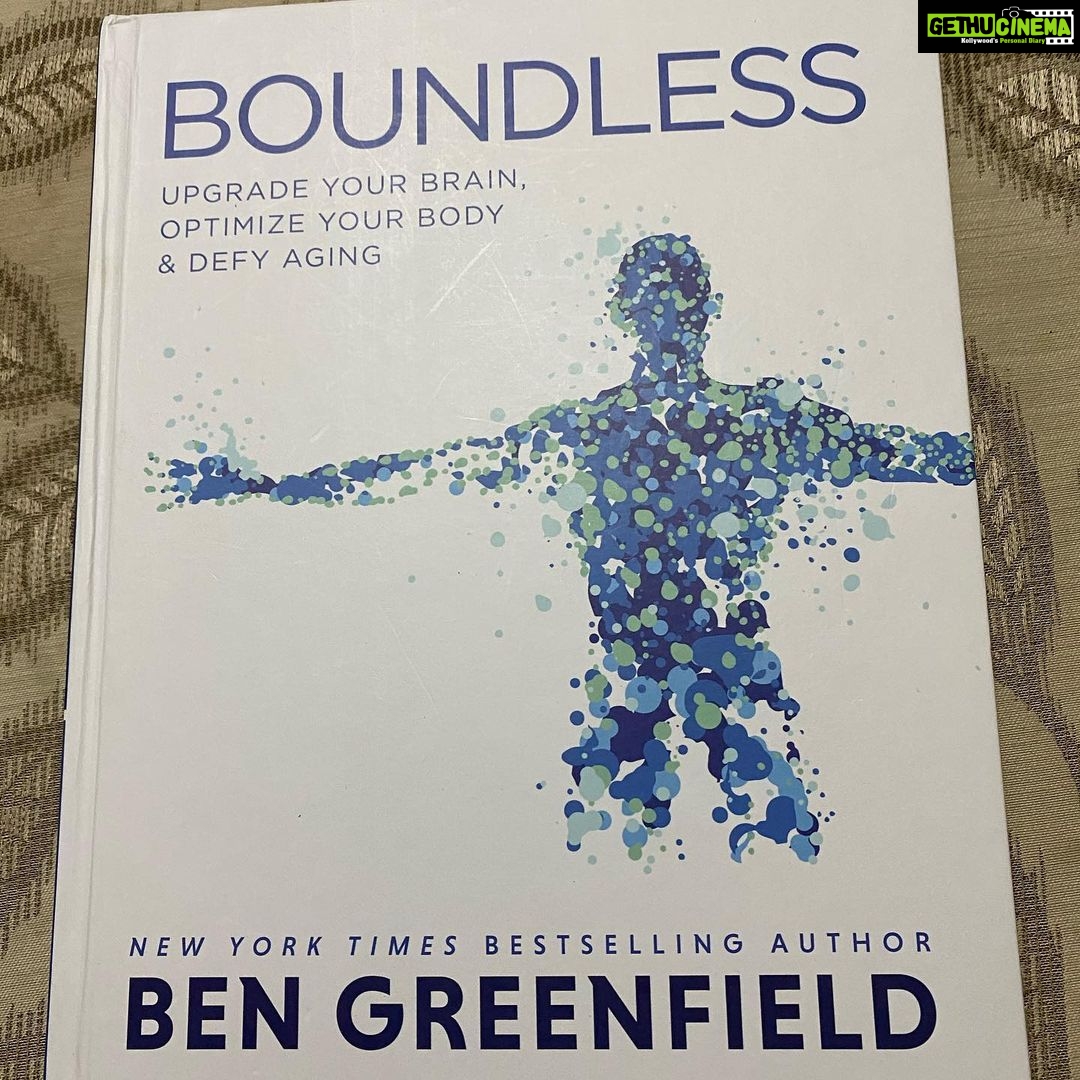 Sibi Sathyaraj Instagram - Reading is one of the best and productive ways to spend this lockdown!The #boundlessbook by @bengreenfieldfitness is a real eye opener when it comes to Health,Fitness and much more.What are you guys reading?